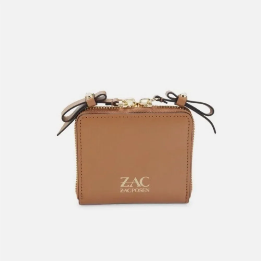 ZAC POSEN Tan Leather Women's Wallet